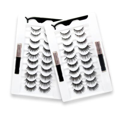 China Free Sample Mink Lashes Magnetic Eyelash Box Packaging 3d Mink Eyelashes With Stock Box 25mm Mink Lashes Vendor Provide for sale