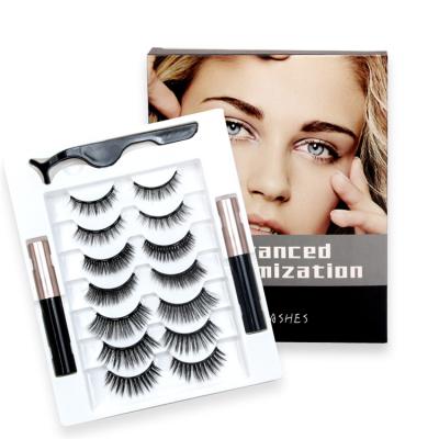 China Fan Eyelash Extensions 5d Mink Eyelashes Lashes 3d Magnetic Easy Wholesale Seller 25mm mink eyelash lashes3d fluffy for sale