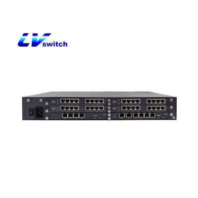 China large and medium business and government use IP PBX 6000 32fxs/8 up to 32fxo/128 voIP users 4 E1 ports with router function IP PBX 6000 for sale