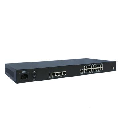 China IAD Call Center Gateway 16 FXS VoIP SIP Gateway IAD 16S for sale