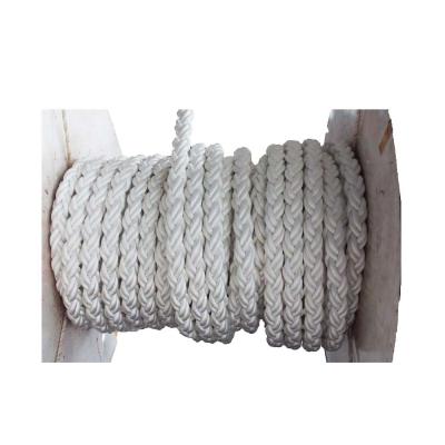 China 8 Strand Large Mooring Rope , Hawser Super Dan Floating Marine Dock Lines for sale