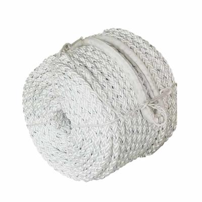 China PP Diamond Braid Polypropylene Rope , 3 Strand Polypropylene Rope Well Shock Absorption for sale