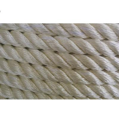 Chine Corde en nylon d'ancre de 8 tresses, pêchant chalutant trois lignes en nylon de dock de brin à vendre