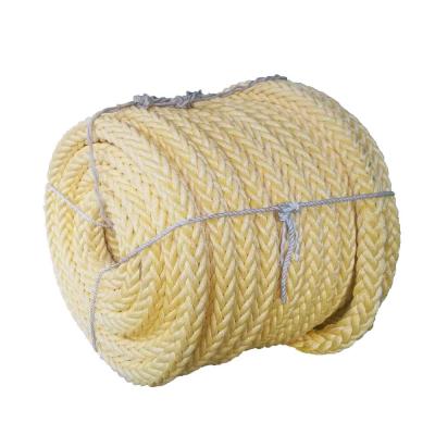 China Polypropylene Polyester Mixed Rope 12 Strand 80mm 10