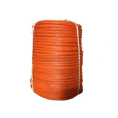 China Marine Minning High Strength Rope 12mm X 100m Orange Recycled Material for sale