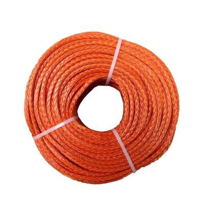 China 200m Orange Hmpe Mooring Lines High Strength Weight Ratio Safe Stable for sale