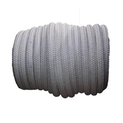 China Vessel Mooring Sunproof Double Braided Nylon Rope 72mm X 220m Highspeed Weaving for sale