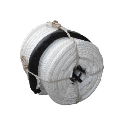 China Weather Resistant Double Braided Nylon Rope 68mm Diameter Prestressed Structure for sale