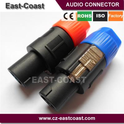 China audio & Speaker Socket Twist Lock 4 Pole Video Audio Audio Plug for sale