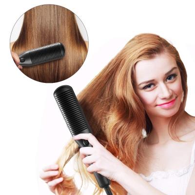 China Household OEM Professional Fast Passionate Hair Straightening Comb Customized Hair Straightener Brush For Travel Beauty Salon Home for sale