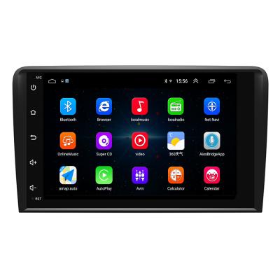 China Android GPS Car Multimedia Player For AUDI A4 2002-2013 With LCD Screen SWC Screen Car Radio Car DVD MP5 Stereo Head Unit for sale