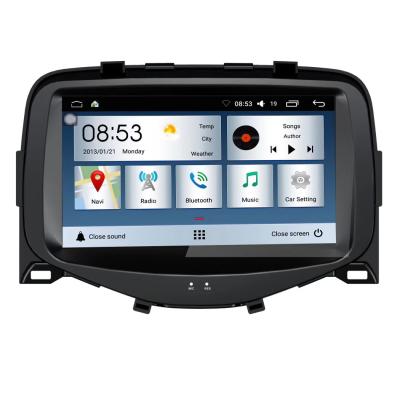 China Android GPS Car DVD Player For Peugeot 107 For Toyota Aygo For Citroen C1 2005-2014 Stereo GPS Radio Units Car Head Multimedia Player for sale