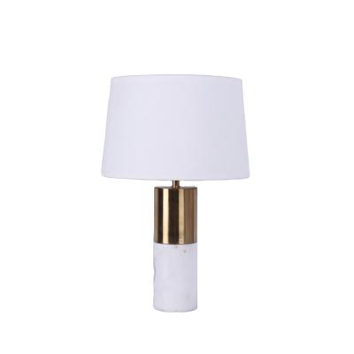 China Factory Supply Traditional Luxury Style Hotel Villa Natural Marble Material Led Lamp for sale