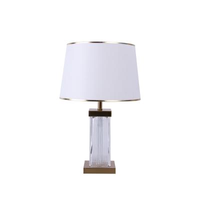 China China Restaurant Supplier Traditional Modern Classic Vintage White Glass Iron Table Lamp for sale