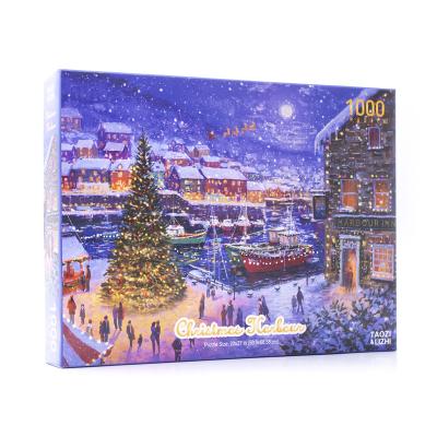 China Toy Factory Bulk Sale Cartoon Sublimation Blank 1000 Pcs Jigsaw Puzzle for sale