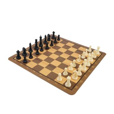 China Factory Wholesale Toy Chess For Adult Kids Wooden Education International Chess Game Age 3+ for sale