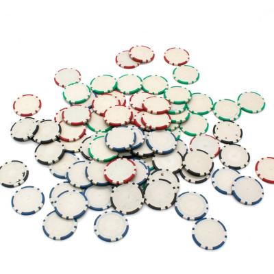 China Wholesale cheap custom plastic clay supplier poker chips ABS price casino ceramic poker chips ABS with custom logo for sale