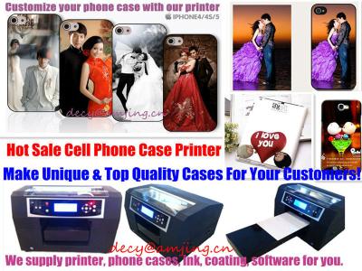 China Label Printer iPhone Case Printing Machine, Phone Cover Printing Machine, Phone Skin Printing for sale