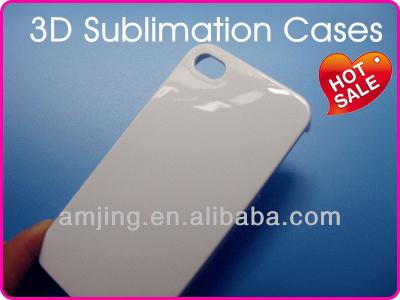 China High quality heat resistant to 250Â ° C Sublimation Phone Case Blanks , 3D Envelope Sublimation Case for sale