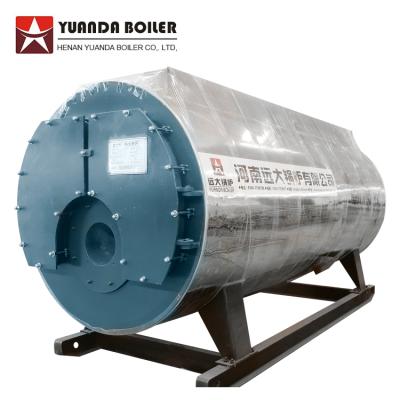 China Horizontal Central Heating System Natural Gas Hot Water Boiler for sale