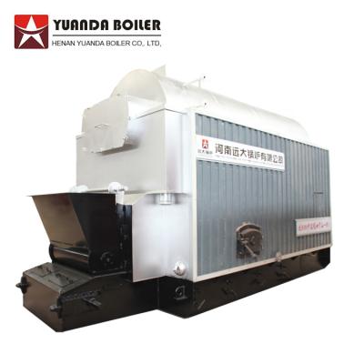 China Horizontal 10 Ton Wood Coal Fired Steam Boiler for Textile Industry for sale