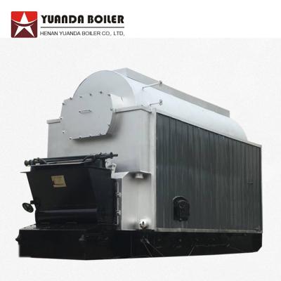 China 10t/hr Horizontal Displacement Coal Fired Grate Steam Boiler For Chemical Industries for sale