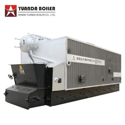 China Yuanda Boiler 2t 4t 6t 8t 10t Horizontal Pellet Fired Biomass Steam Boiler for sale