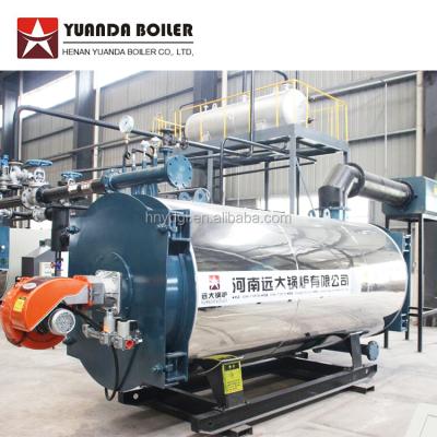 China Horizontal 300,000kcal To 6000,000kcal Safe Oil And High Efficiency Gas Oil Fired Thermal Boiler for sale