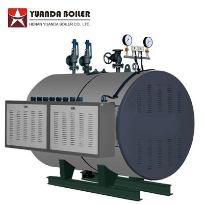 China 1 ton 1000kg horizontal electric steam boiler for laundry machine for sale