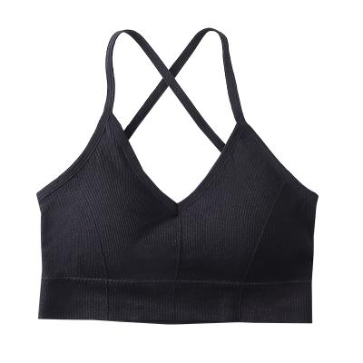 China New girl's U back top breathable hot wave top stitch style fashion style seamless seamfree bra for sale