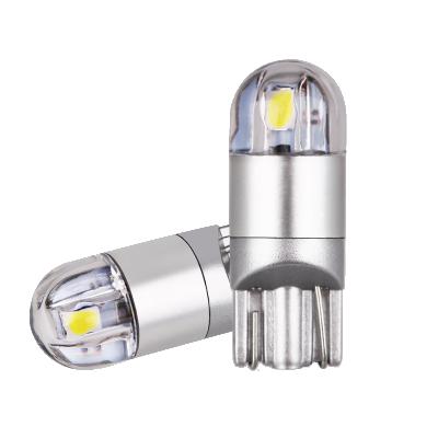 China Reading LED Light Bulb RGB Color 3030 Car T10 Wedge Bulbs Assembly License Plate Light Auto Side Lamp 194 168 for sale