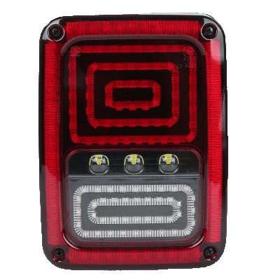 China PMMA+ABS JT02 factory sale IP67 12V turn light reverse direct brake led tail lamp for truck for sale