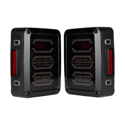 China PMMA+ABS JH04 30W 18W Led Trailer Truck Tail Light Lamp Rear Brake Tail Light For Truck Auto Tail Lamp for sale