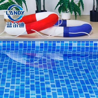 China Waterproof Suppliers Custom Mosaic PVC Pool Liners For Above Ground Swimming Pools for sale