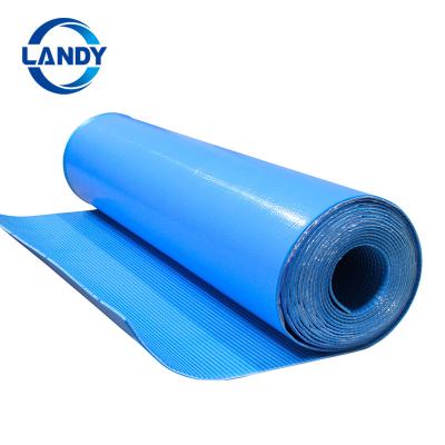 China 600 Micron Eco-friendly XPE Foam Waterproof Swimming Pool Cover For Covering Swimming Pools for sale