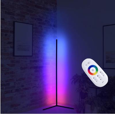 China Easy to Assemble and Smart RGB+IC New Design Detachable Corner Touch Remote Control Modern Aluminum King Star 30000 Atmosphere LED Floor Lamp Decoration Modern Aluminum 30000 for sale