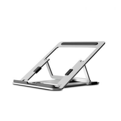 China Laptop Stand Desk Notebook Stand (Height) Adjustable Adjustable Aluminum Foldable Laptop Stand for 7-15 Inch Macbook Pro Air for sale