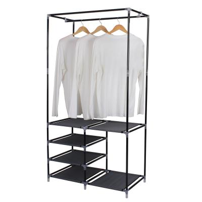 China Sustainable Cheap Home Furniture Easy Assemble Non Woven Fabric Closet Storage for sale