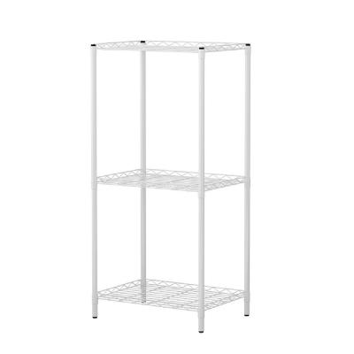 China Sustainable Home Furniture Compact Heavy Duty 3 Tier Clothing Rack Storage Rack Organizer for sale