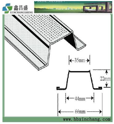 China Suspended Ceiling Galvanized Omega Metal Suspended Ceiling Channel Profile Furring Dimensions for sale