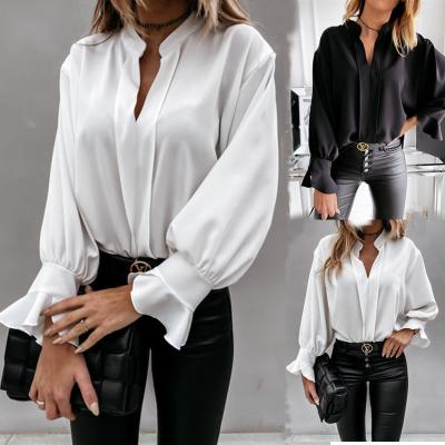 China Wholesale QUICK DRY Autum inspired loose white and color women plus size blouses shirts womens blouses for sale