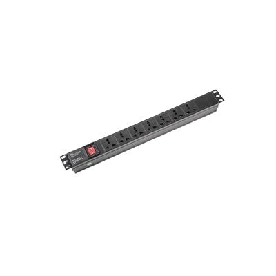 China 19 Inch Universal Type Industrial 8 Outlets Rackmount PDU With High Quality for sale