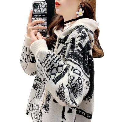 China Long Winter Anti-pilling Knitted Sweater With Buttons Plus Size Women's Cardigan Sweater Coat for sale