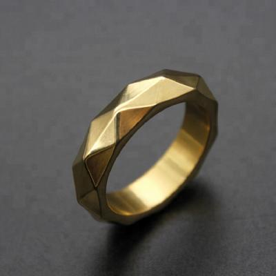 China Stainless Steel CLASSIC Unisex Ring Simple Style Silver Or Gold Ring Simple Ring for sale