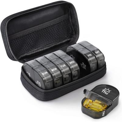 China Collecting Pill 7 Day ABS Pill Box Pill Case Pill Box Set of 7 for sale