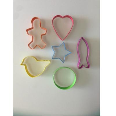 China Viable Color Coated Easter Day Stainless Steel Cookie Cutter DIY Kitchen Set for sale