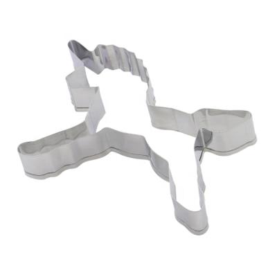 China Stainless Steel Sustainable Unicorn Shaped Cookie Cutter for sale