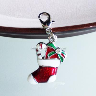 China CLASSIC Christmas Shoes Stockings Drip Necklace Pendant Bracelet For Christmas Ornaments for sale