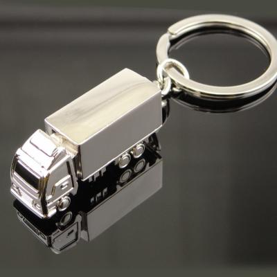 China Free Shipping Wholesale Zinc Alloy And OEM Zinc Alloy Truck Key Chain For Promotional for sale