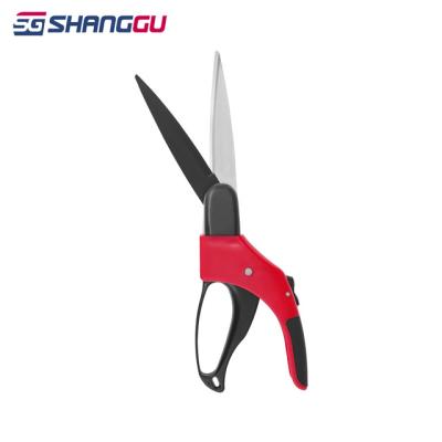 China Anti-Slip Handle Garden Grass Scissors for sale